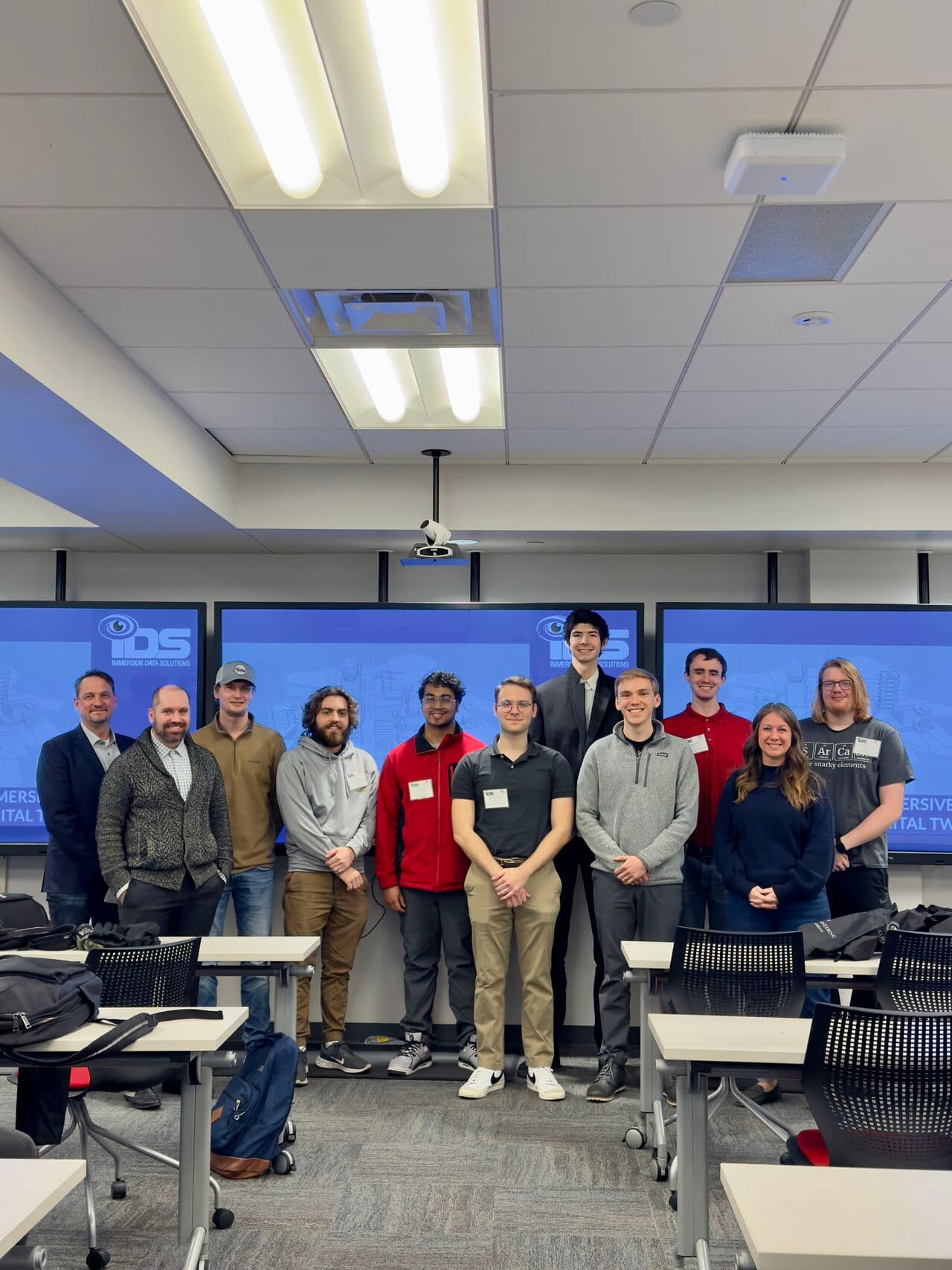 1st place at Huskies Hack x Immersion Data Solutions